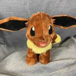 Build A Bear Pokemon Eevee Plush Stuffed Animal 11Tall BABW With Sound Boes